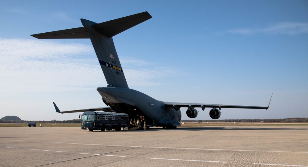 375th AMW trains aeromedical evacuation during Ballistic Badger 2022