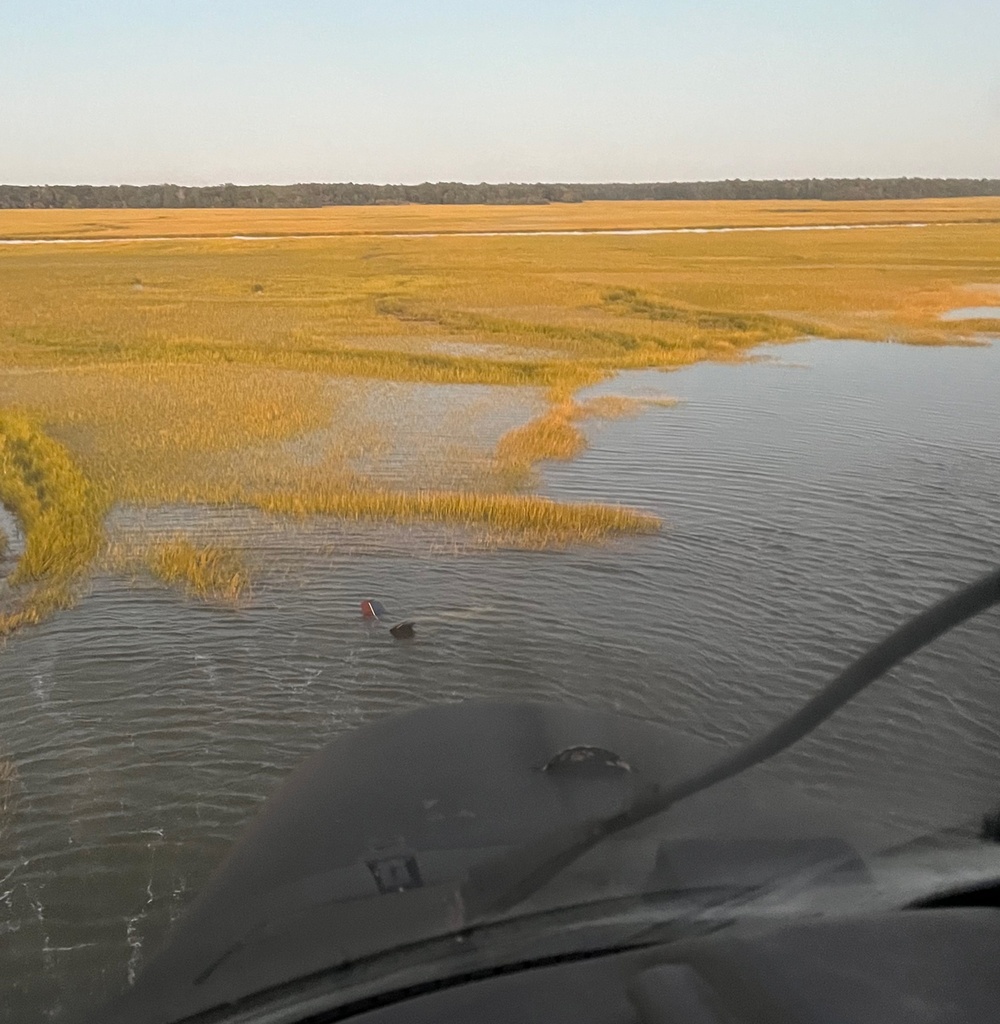 Coast Guard rescues man from plane crash near Savannah