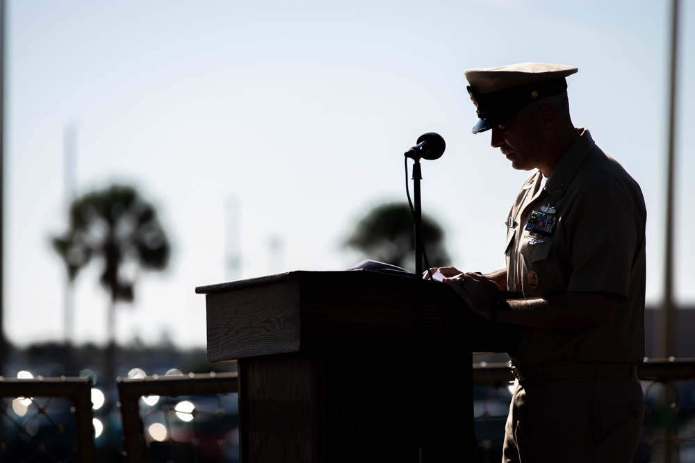 USS Ramage Holds Chief Pinning Ceremony