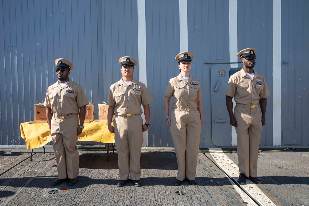 USS Normandy Deploys with the Gerald R. Ford Carrier Strike Group