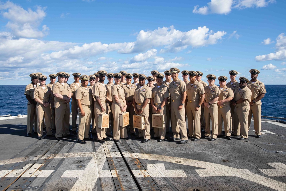 USS Normandy Deploys with the Gerald R. Ford Carrier Strike Group