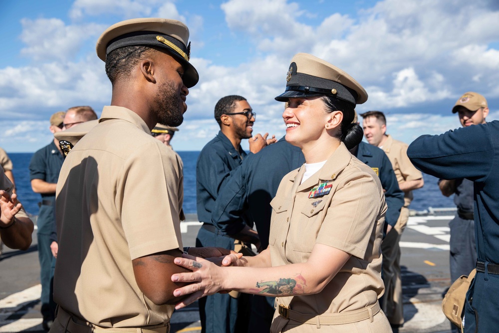 USS Normandy Deploys with the Gerald R. Ford Carrier Strike Group