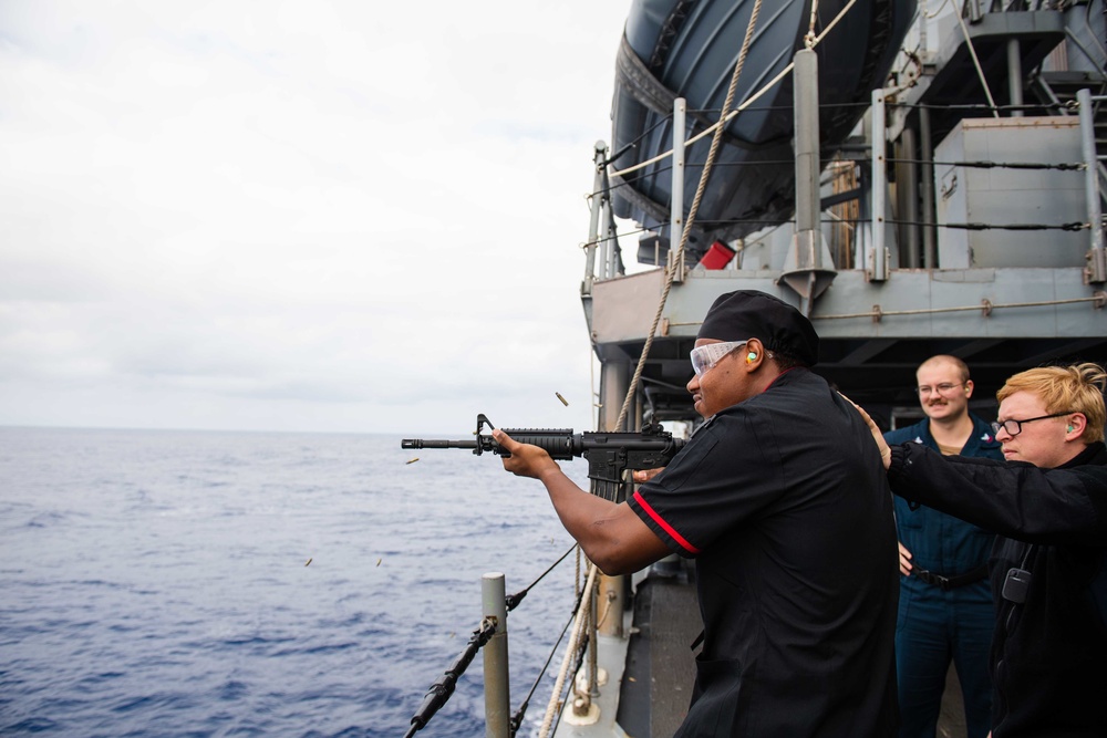 USS Bunker Hill Small Arms