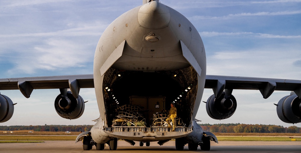 375th Air Mobility Wing Airmen arrive at Ballistic Badger 2022 rehearsal