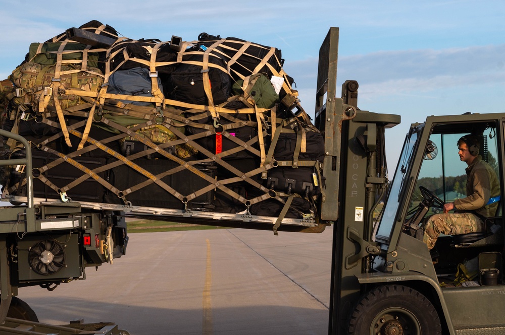 375th Air Mobility Wing Airmen arrive at Ballistic Badger 2022 rehearsal