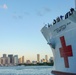 USNS Comfort (T-AH 20) arrives in Miami