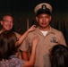 Cheif Hospital Corpsman Juan Paublo Amio, being frocked to Cheif Petty Officer during The Pinning Ceremony.