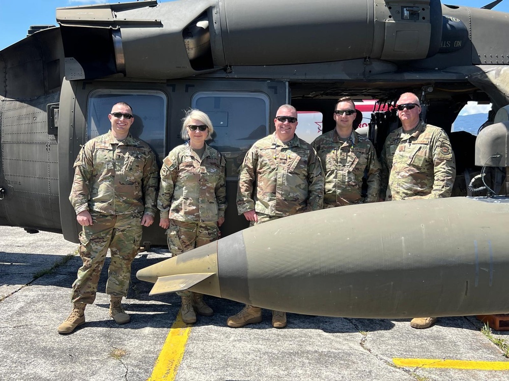 Arkansas Air National Guard Departs Guatemala City to Puerto Barrios