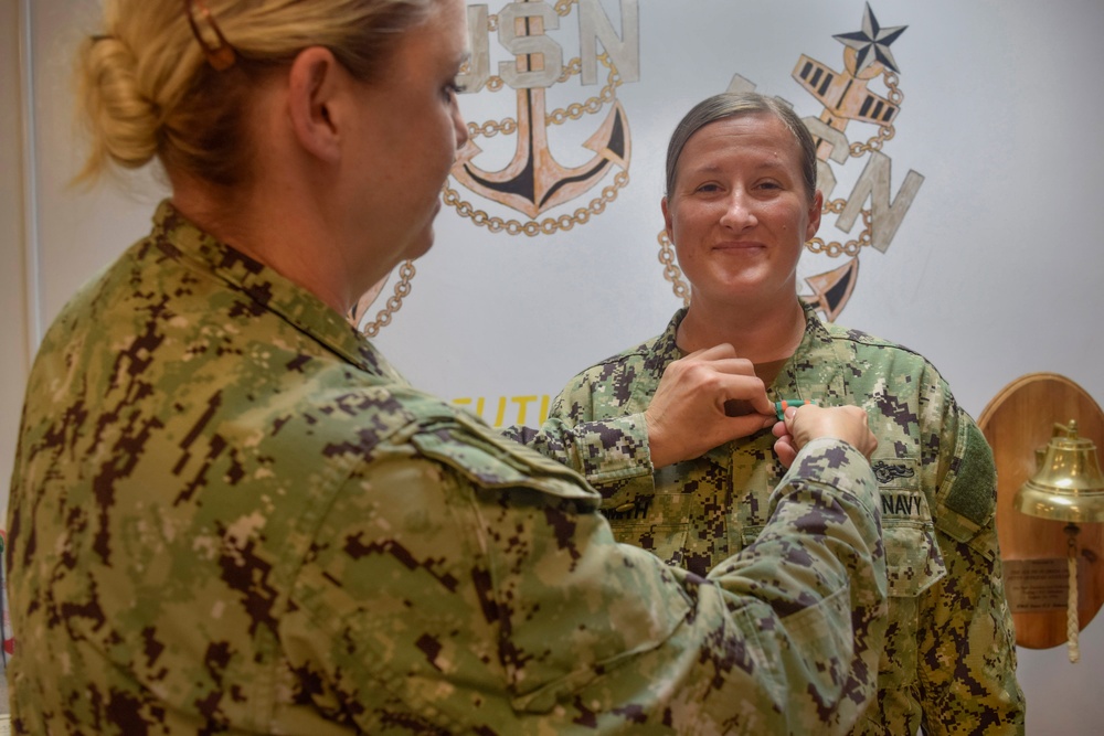 Reservist Awarded for Operation Support