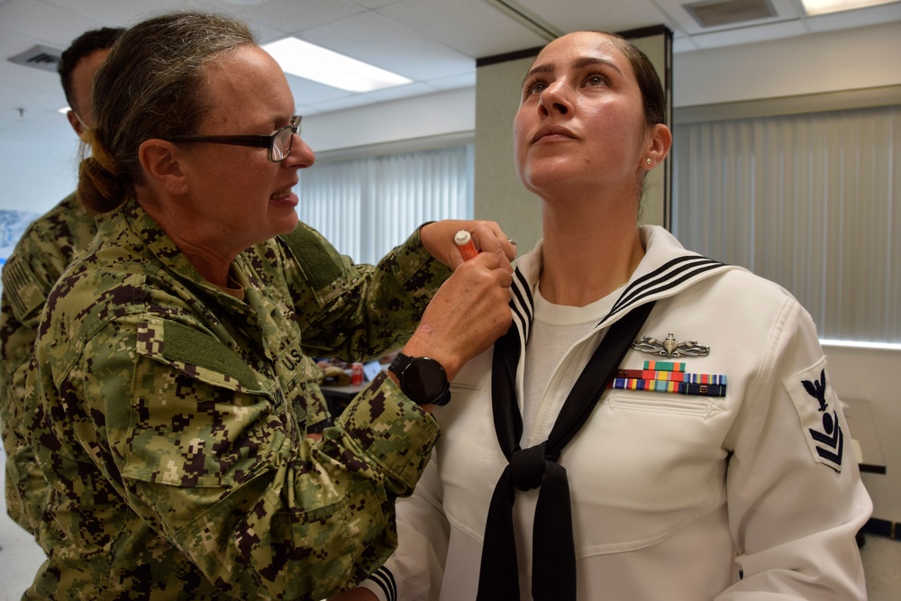 Junior Sailor of the Quarter Interviews at NRC Miami