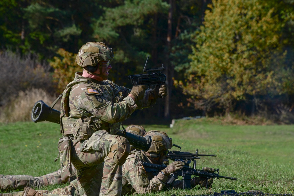 Lightning Troop, 2nd Cavalry Regiment, Live Fire Exercise