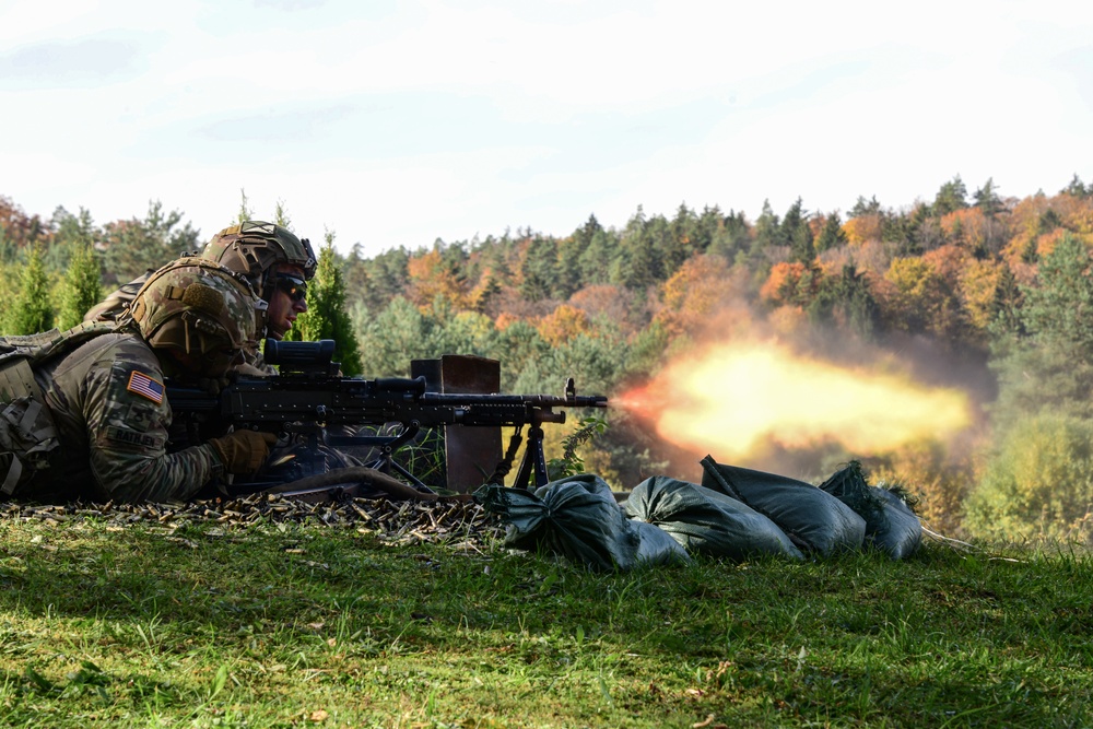 Lightning Troop, 2nd Cavalry Regiment, Live Fire Exercise