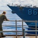 Shoup Fueling at Sea with Nimitz