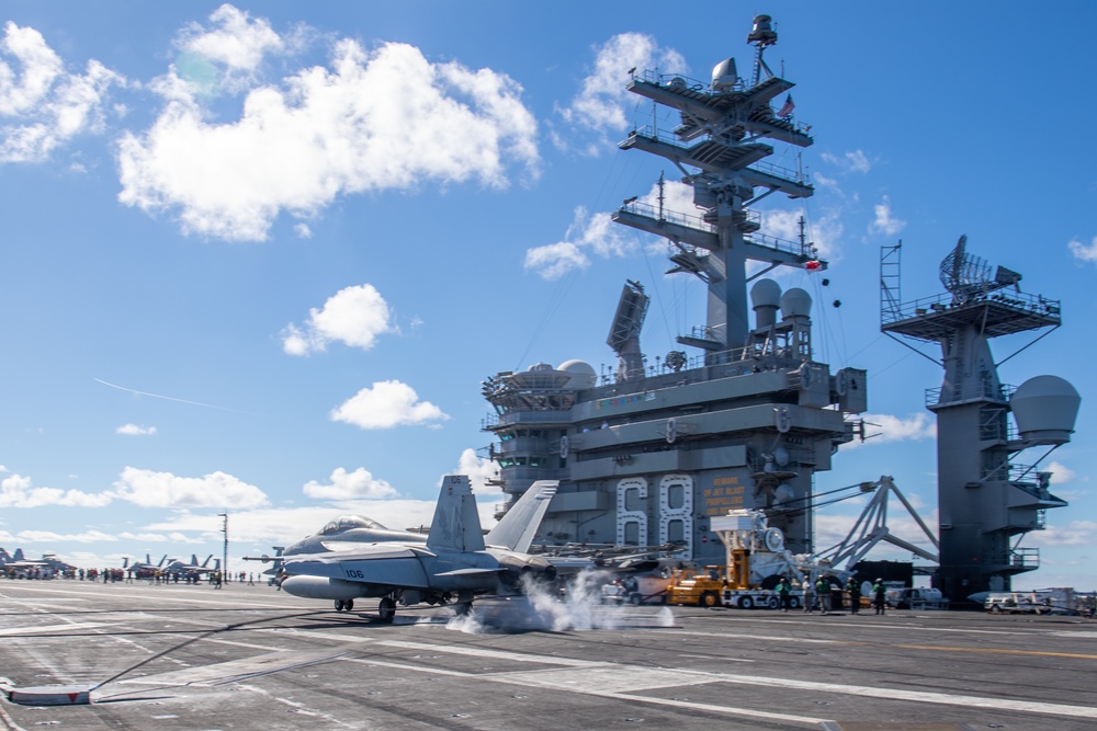 Nimitz Conducts Flight Operations