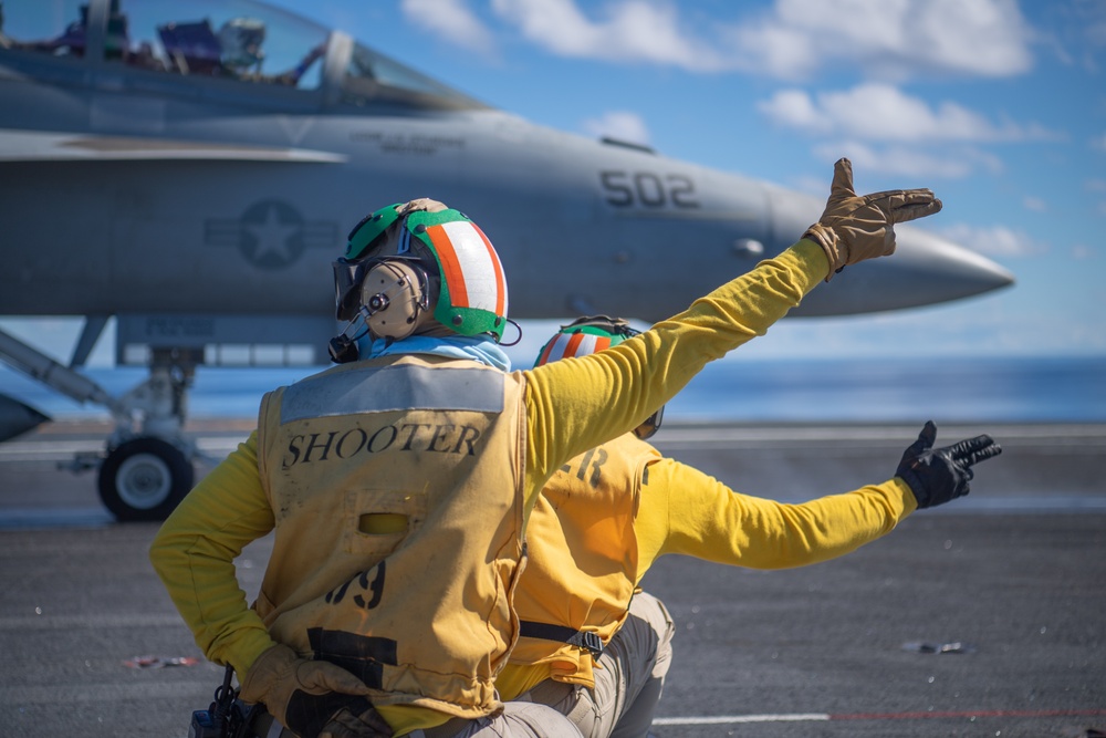 Nimitz Conducts Flight Operations