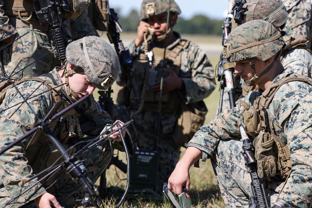 U.S. Marines conduct a HIRAIN drill