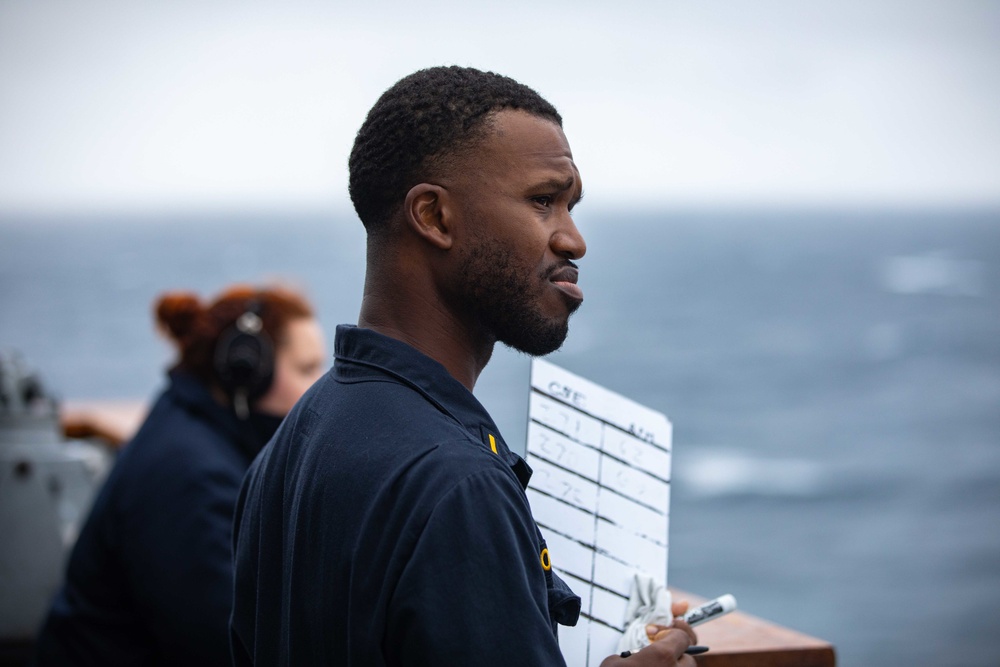 USS Normandy Deploys with the Gerald R. Ford Carrier Strike Group