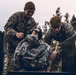 U.S. Marines conduct helicopter support team resupply with Finnish Soldiers