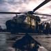 U.S. Marines conduct helicopter support team resupply with Finnish Soldiers