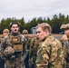 U.S. Marines conduct helicopter support team resupply with Finnish Soldiers