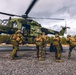 U.S. Marines conduct helicopter support team resupply with Finnish Soldiers