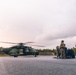 U.S. Marines conduct helicopter support team resupply with Finnish Soldiers