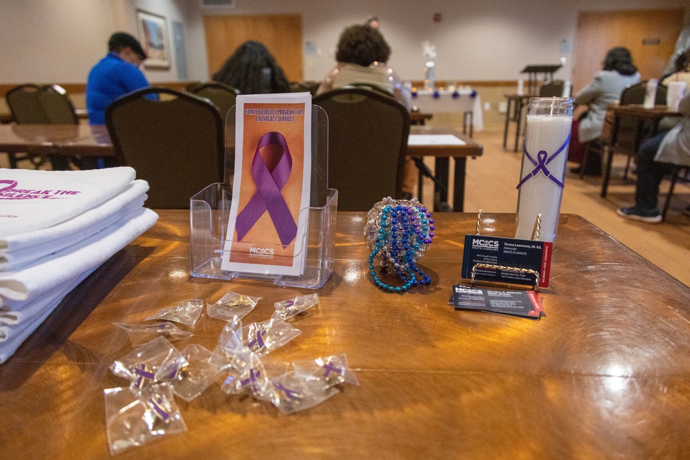 MCCS Family Advocacy Program's Candlelight Vigil