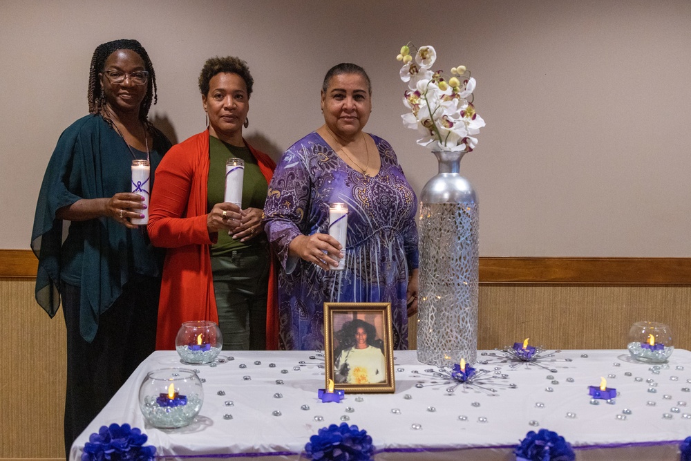 MCCS Family Advocacy Program's Candlelight Vigil