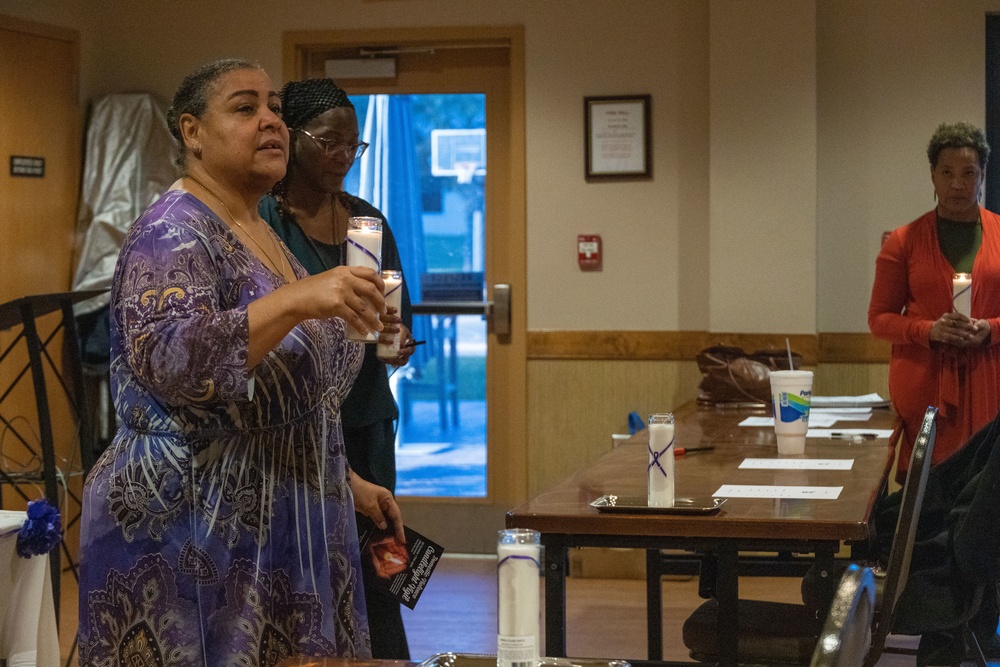 MCCS Family Advocacy Program's Candlelight Vigil