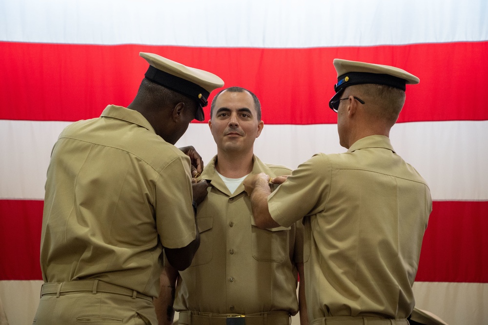 2022 Chief Pinning at NSA Souda Bay