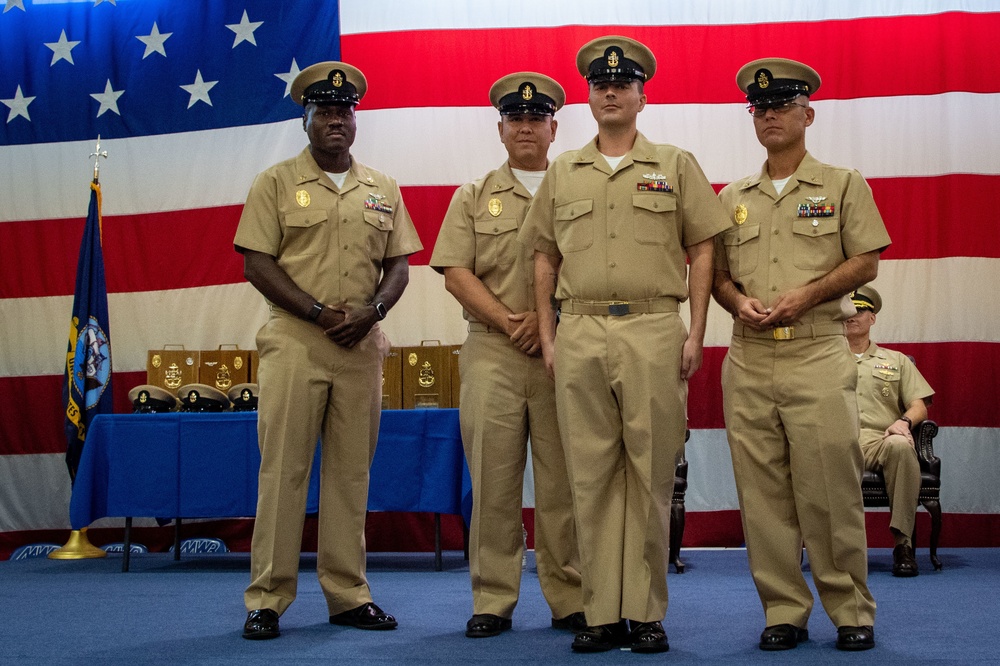 2022 Chief Pinning at NSA Souda Bay