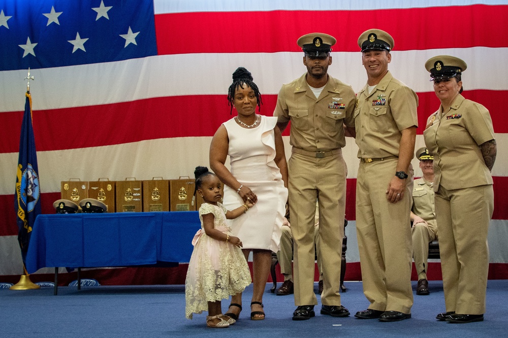 2022 Chief Pinning at NSA Souda Bay