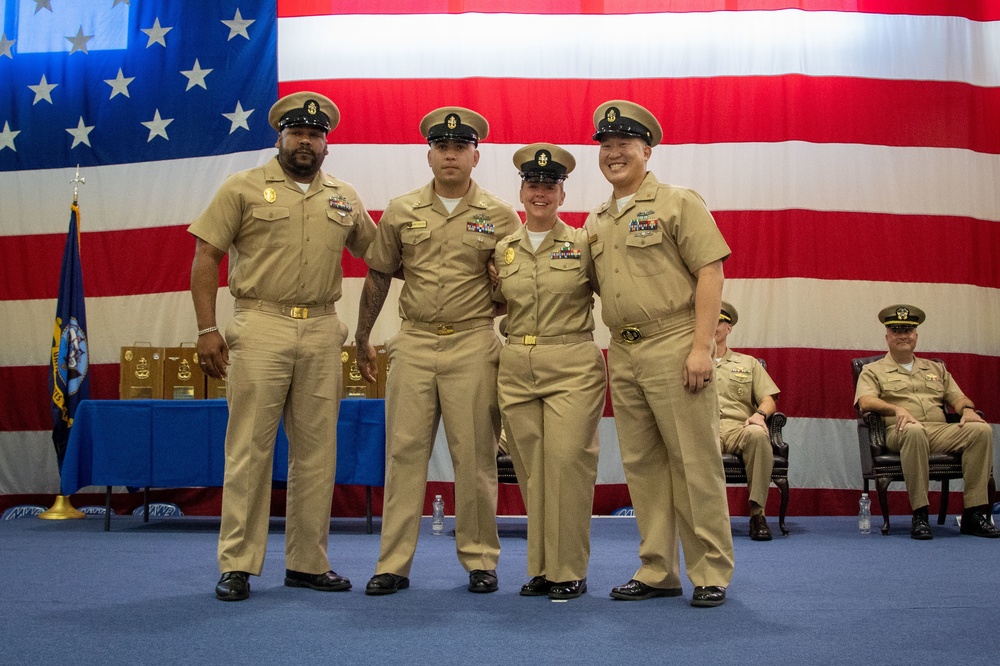 2022 Chief Pinning at NSA Souda Bay