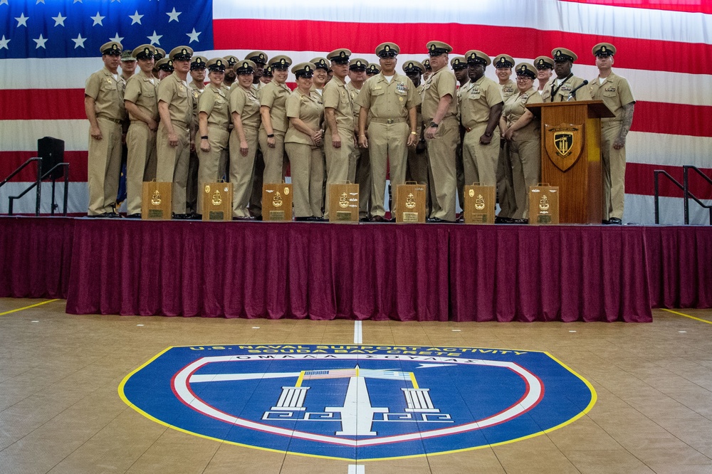 2022 Chief Pinning at NSA Souda Bay