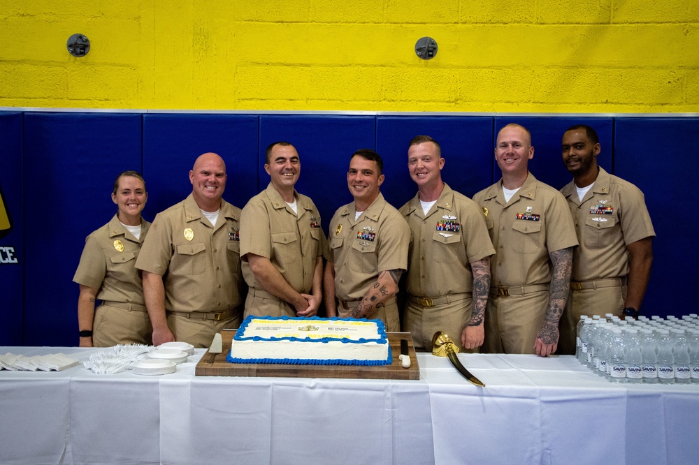 2022 Chief Pinning at NSA Souda Bay