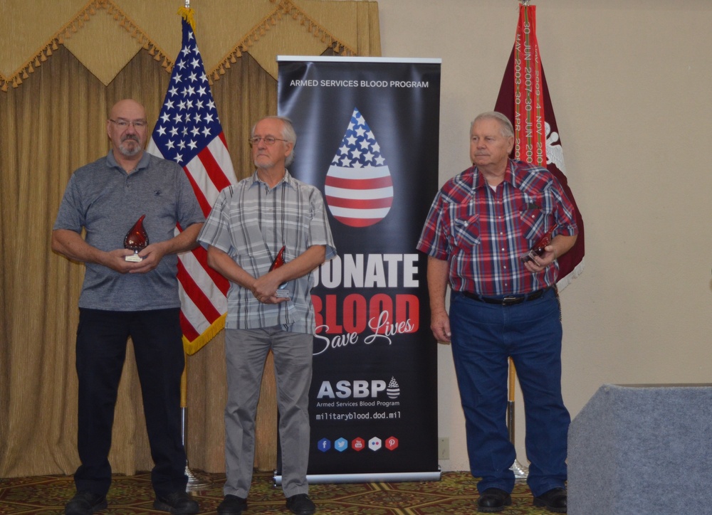 Blood donors recognized for commitment to help others