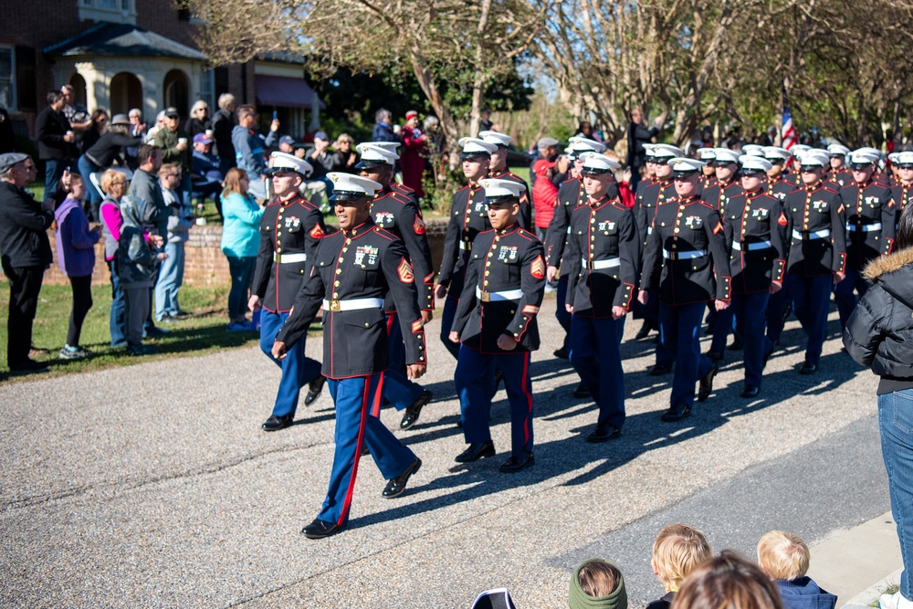 Yorktown Day Parade at Yorktown Virginia