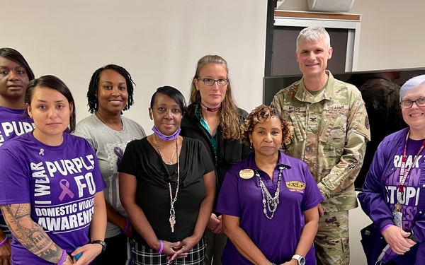 BACH, Fort Campbell ACS stand against domestic violence