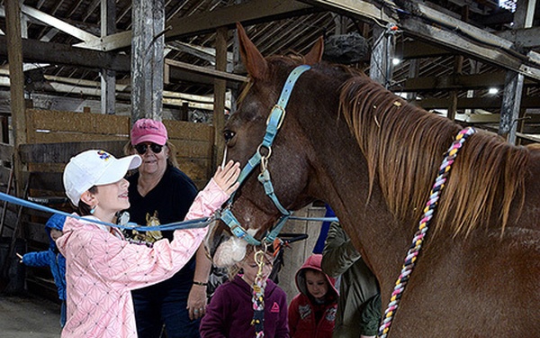 Event at stables connects History with Horses
