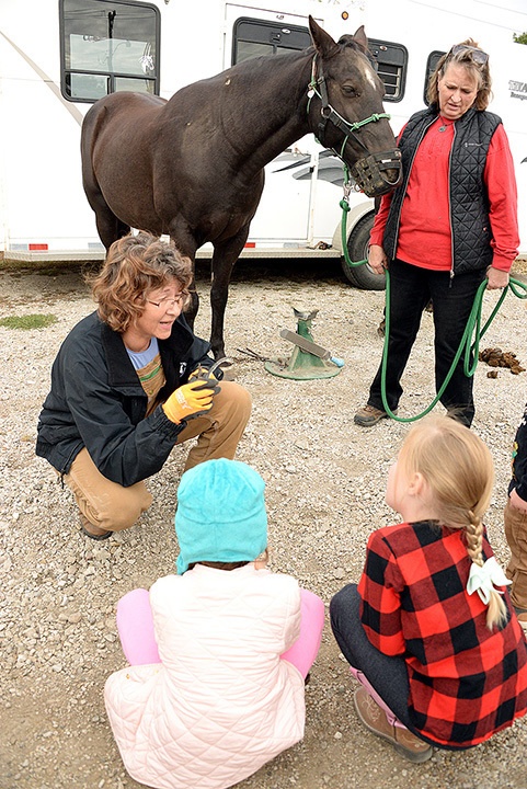 Event at stables connects History with Horses