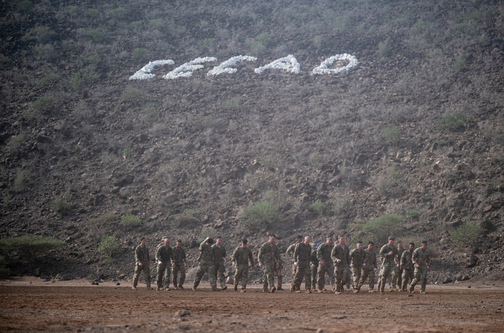 CJTF-HOA participates in French Desert Commando Course