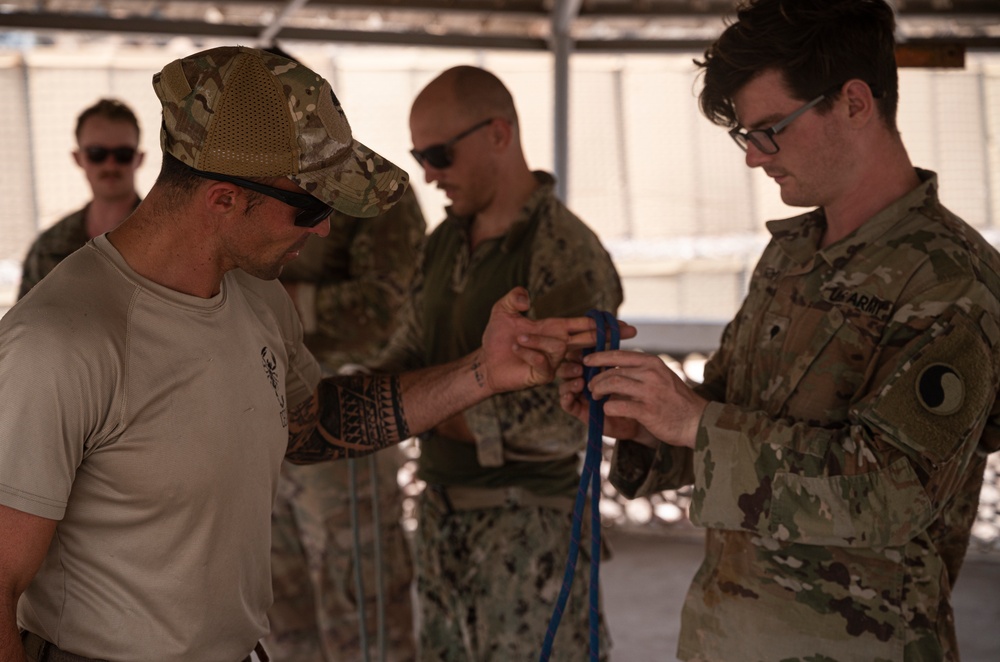 CJTF-HOA participates in French Desert Commando Course