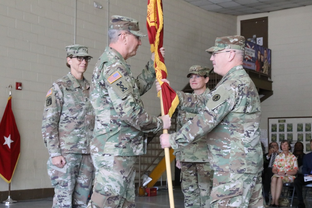 Deployment Sustainment Command's change of command ceremony