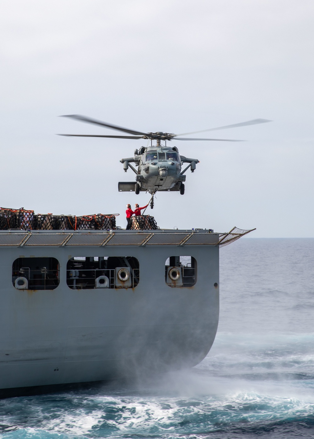 Daily operations aboard USS George H.W. Bush (CVN 77)