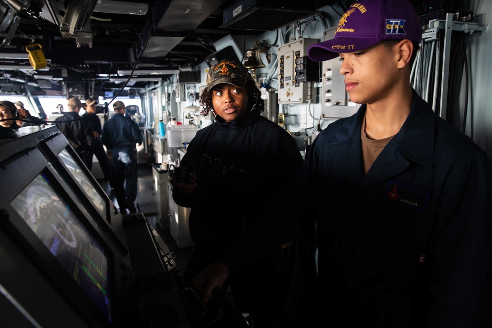 Daily Operations Onboard USS George H.W. Bush (CVN 77)