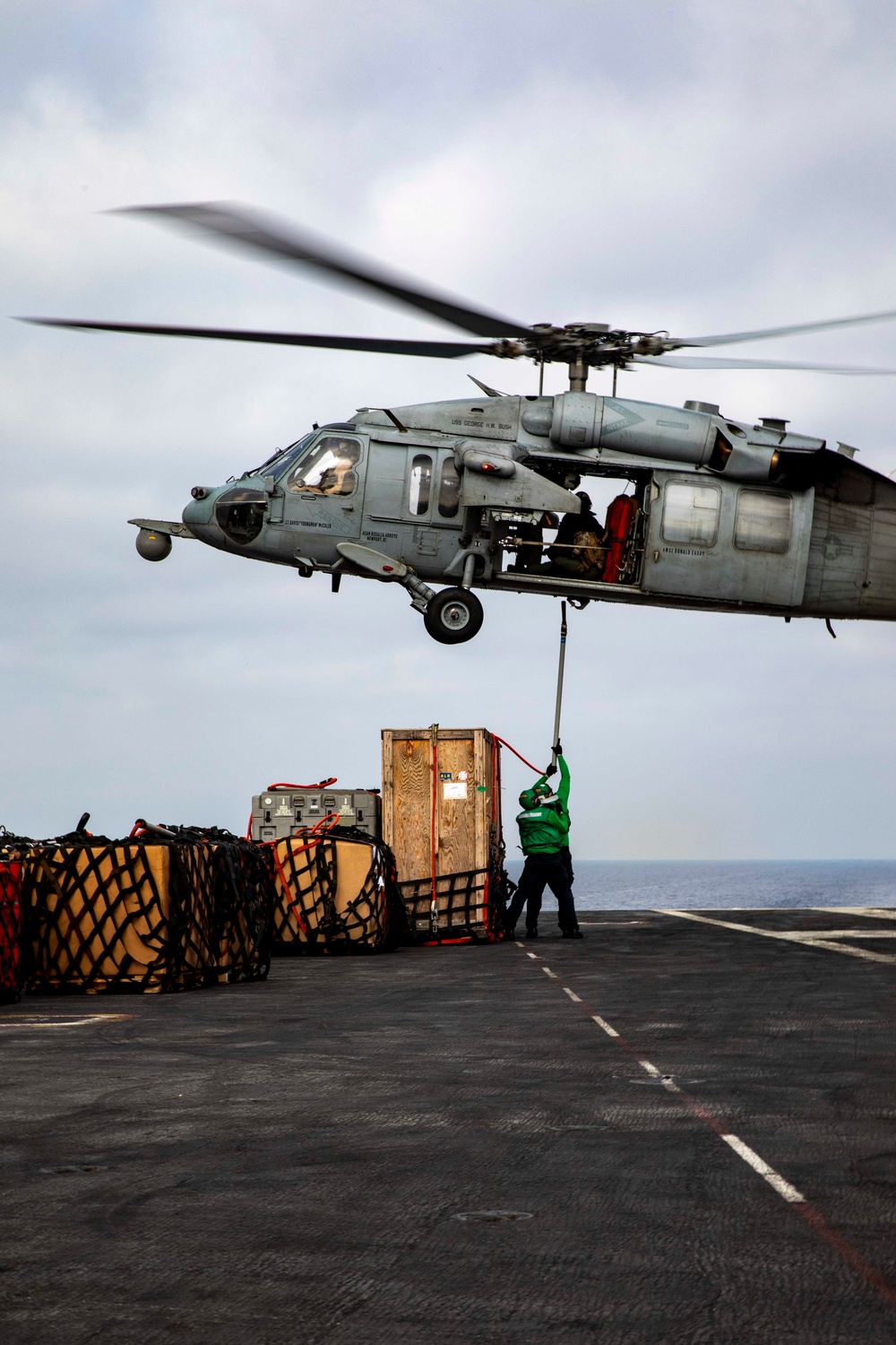 Daily Operations Aboard USS George H.W. Bush (CVN 77)