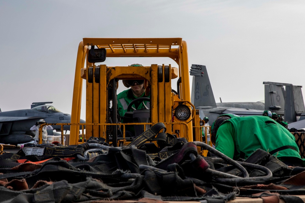 Daily Operations Aboard USS George H.W. Bush (CVN 77)