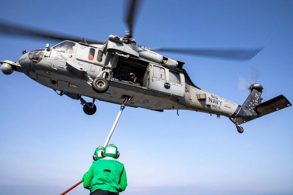 Daily Operations Aboard USS George H.W. Bush (CVN 77)