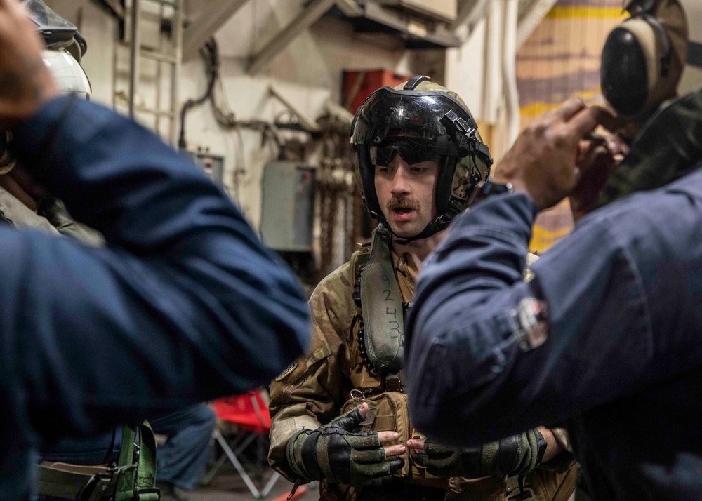 Daily Operations aboard USS George H.W. Bush (CVN 77)