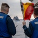 Replenishment-at-sea aboard USS George H.W. Bush (CVN 77)